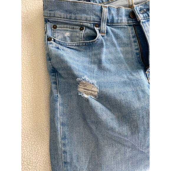 HOLLISTER Epic Flex Slim Straight Jeans Men’s 30X32 W34L32 Stone Wash Denim# - Picture 6 of 9
